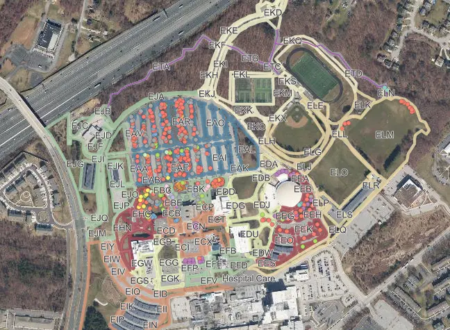 Sustainability GIS Mapping for Essex campus