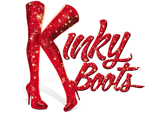 Kinky Boots logo in pink