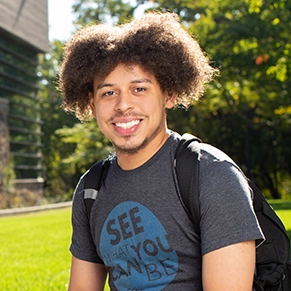 Photo of Lavar Williams, CCBC Student.