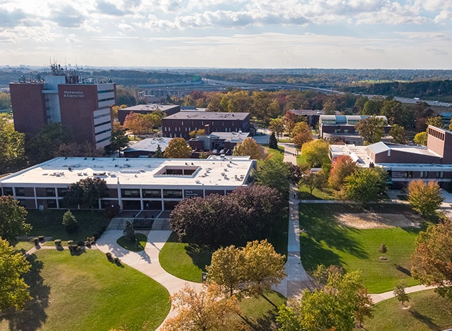 Essex campus aerial