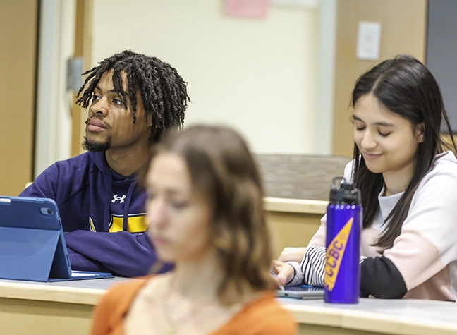 Students in classroom with teacher