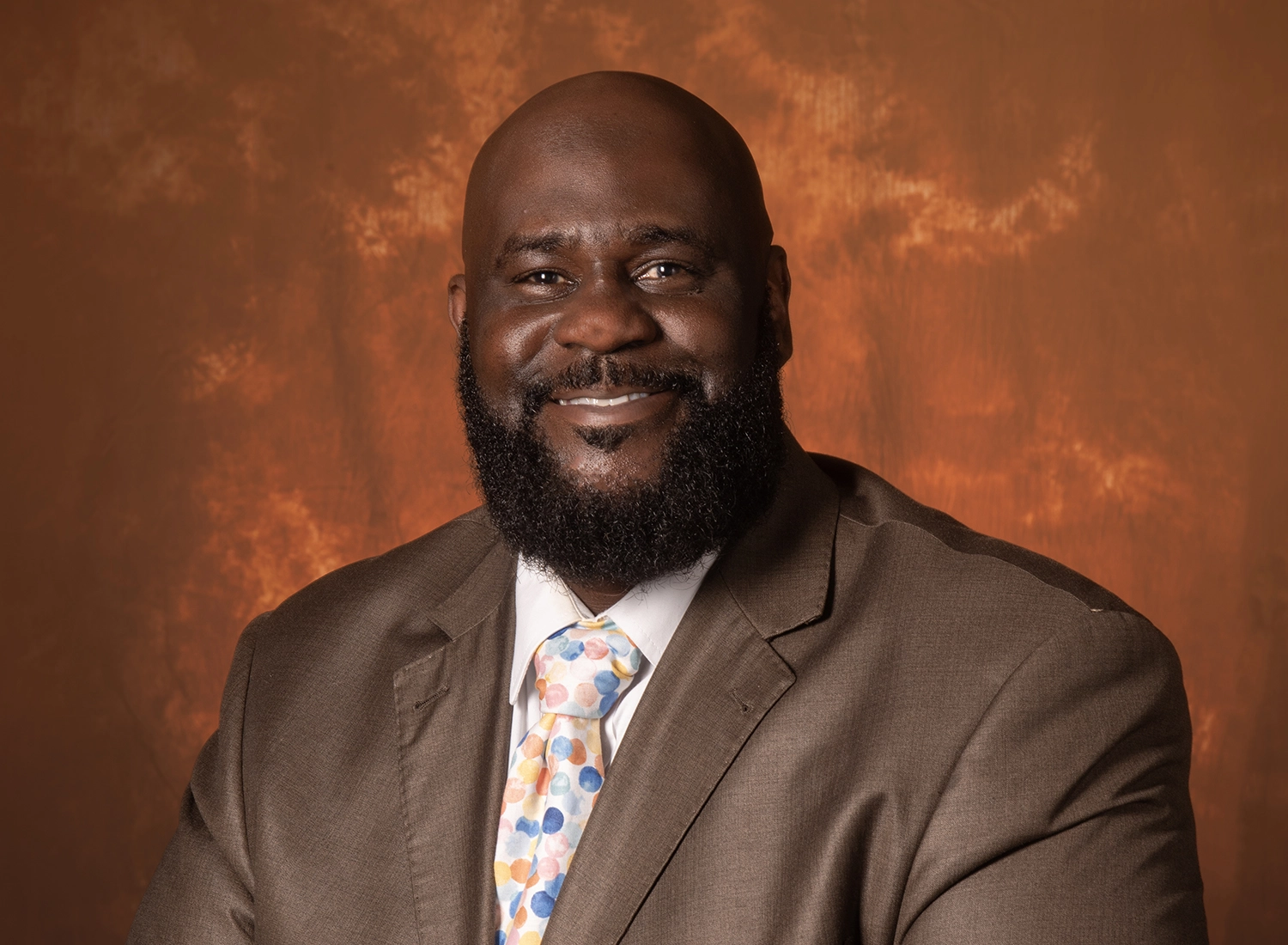 Portrait of trustee Michael Crowder