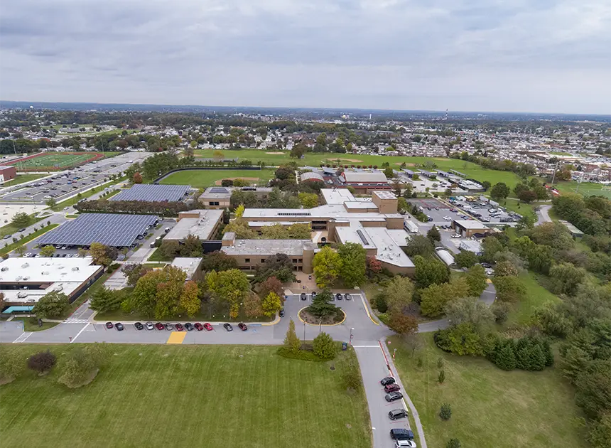 Dundalk campus aerial